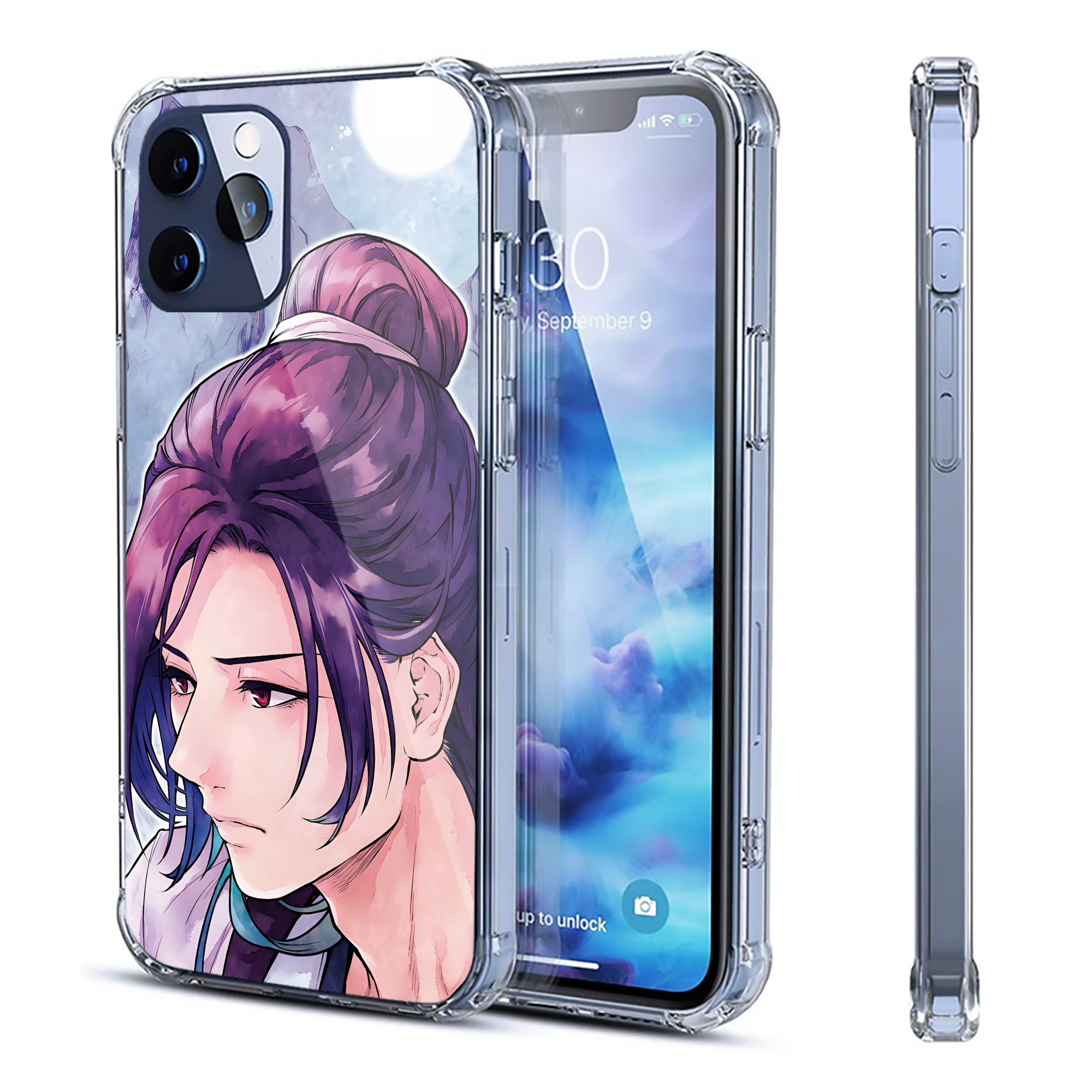 （画像用） 薬屋のひとりごと The Apothecary Diaries 【iPhone 12シリーズ対応】透明スマホケース（クリアソフトケース）